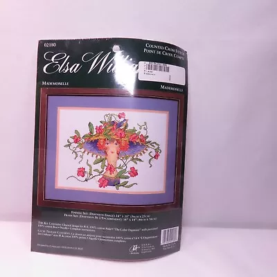 Elsa Williams Mademoiselle Rare Cross Stitch Kit  02180 14x10  • $18.99