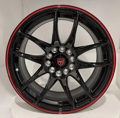 NS3 17 Inch Black Red Rim Fits HYUNDAI VELOSTER 2012 - 2018 • $164.99