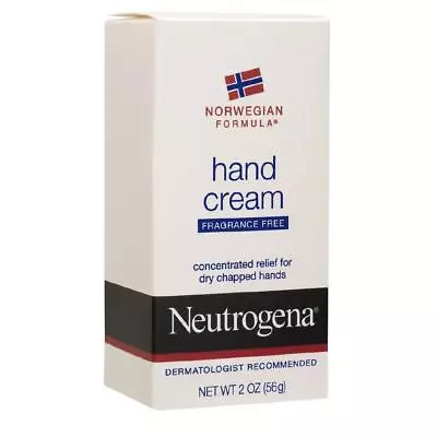 Neutrogena Norwegian Hand Cream Fragrance Free 56G For Dry Chapped Hands • $8.52