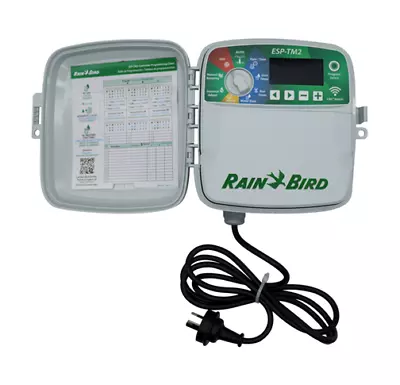 Auto 4 Station Outdoor Irrigation Controller Rainbird ESP TM2. Box Qty Of 6 • $1340