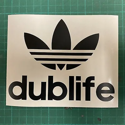 Dub Life Sticker Fits VW Volkswagen Golf Polo Passat Up Lupo Beetle Splitscreen • $6.23