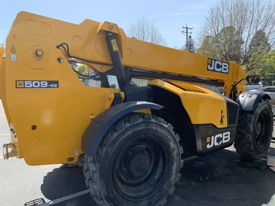 $125000 • Buy 2021 Jcb 509-42 Telehandler 9000 Lb Rough Terrain Forklift 40 Hours
