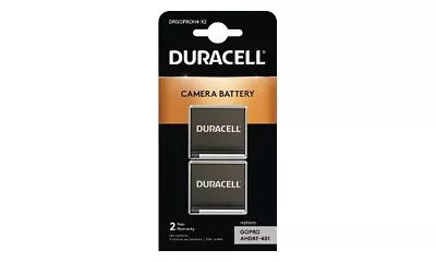 Genuine DRGOPROH4-X2 Duracell Battery For GoPro Hero4 (2 Pack) • $49.95