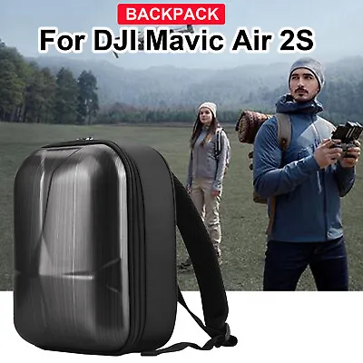 $56.97 • Buy Hard Shell Carrying Case Bag Waterproof Backpack For DJI Mavic Air 2 / Air 2S
