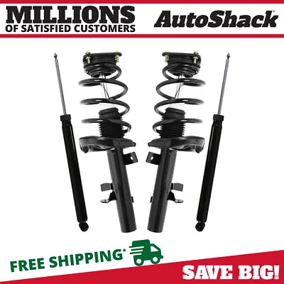 $180.92 • Buy Front Complete Struts Rear Shock Absorbers Kit Set Of 4 For 2013-2018 Ford Focus