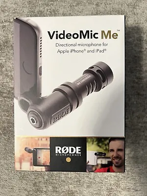 £45 • Buy Rode VideoMic Me Directional Microphone For Smartphones IPhone RØDE (3.5mm Jack)