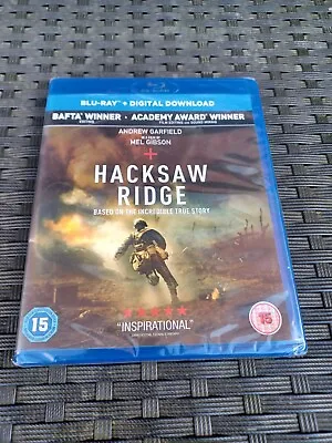 Hacksaw Ridge Blu-ray DVD BRAND NEW SEALED 2017 • £4.95