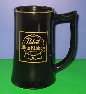 Vintage Pabst Blue Ribbon Beer Stein Milwaukee Brewers Buntingware USA Tankard • $25.49