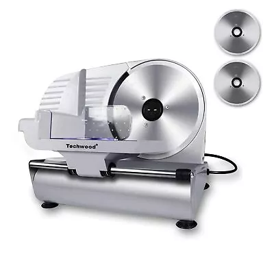 Electric Meat Slicer 200W Electric Deli Food Slicer With 9” Removable Stainl... • $206.47