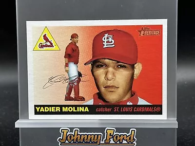 2004 Topps Heritage #355 Yadier Molina Rookie • $29.99