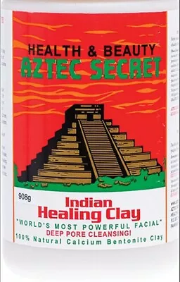 Aztec Secret Indian Healing Clay Deep Pore Cleansing Face Care 2 Pound  • $17.99