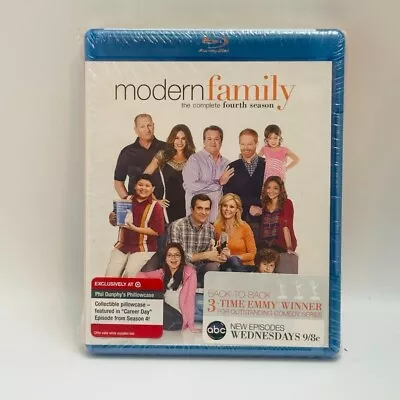 Modern Family: The Complete Fourth Season (Blu-ray) Target Excl W/ Pillowcase A • $14.95