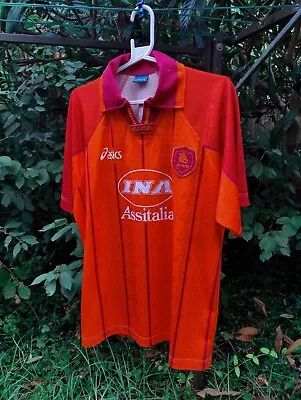 Full Kit - Maglia Calcio Original Asics AS Roma 1996/1997 Third - Large  (Totti) • $535