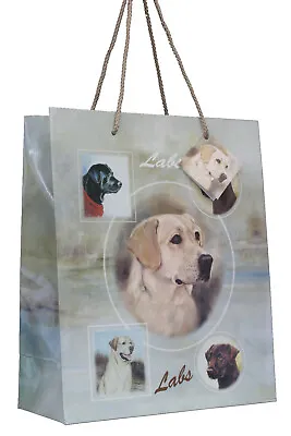 Labrador Breed Of Dog Quality Large Gift Bag & Gift Tag Present Occasion • £5.99