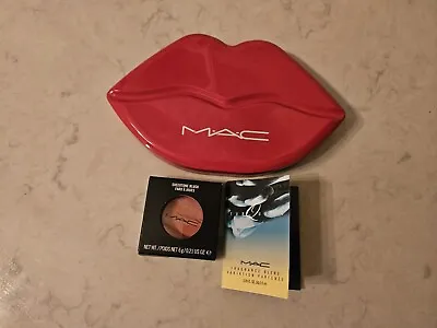 Mac Cosmetics Lip Tin With Blush And Perfume Sample • $25