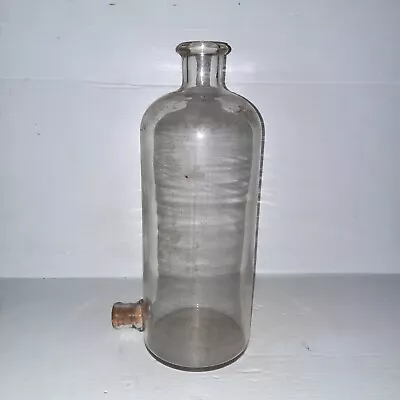 Vintage Antique Lab Glass Aspirator Bottle Laboratory Chemistry Glassware • $129