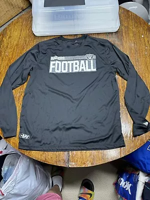 Raiders Shirt Mens XL Black Long Sleeve NFL Football Team Apparel Tee • $15