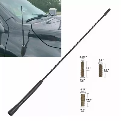 11  Universal Car Antenna Radio AM/FM Antena Roof Mast Amplified Signal Aerial • $7.21