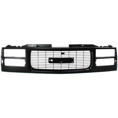 $94.27 • Buy Grille Assembly For 94-98 GMC C1500 94-00 K1500 K2500 Yukon Black Insert Opening