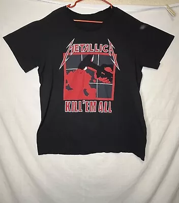 Y2K Metallica Kill Em All T-Shirt Men’s Size Large  Black T-shirt • $22.99