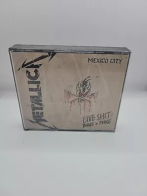 METALLICA Mexico City LIVE SHIT Binge & Purge 3 Disc CD Set See Discription **** • $28.99