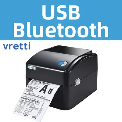 $178.88 • Buy VRETTI Thermal Shipping Label Printer 4x6 Wireless Bluetooth Label Printer Maker