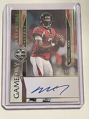 2023 Panini Limited Michael Vick Gameday Aesthetics Auto 35/99 Falcons • $74.99