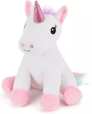 Soft Plush Unicorn Toy - Unicorn Teddy For Girls 12-15cm - Gift • £12.66