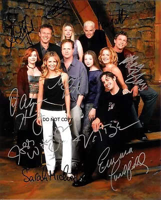 BUFFY THE VAMPIRE SLAYER - FULL CAST Signed Autographed 8x10 Reprint Photo !! • $9.99