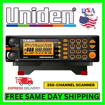 Uniden Beartracker BCT8 Digital Scanner TrunkTracker III Mobile Police Scanner • $189.95