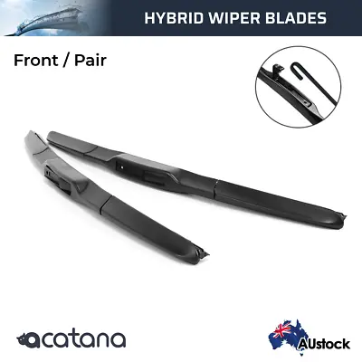 $25.90 • Buy Wiper Blades For SsangYong Actyon Sports Q100 2007 - 2011 Front Pair 21  + 19 