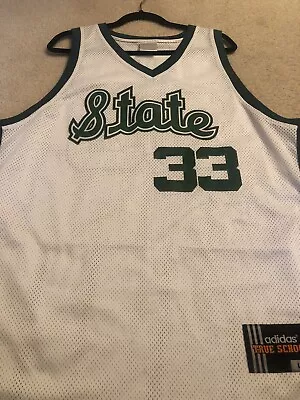 Magic Johnson Adidas Michigan State Jersey Sz L True School Edition NCAA Lakers • $75