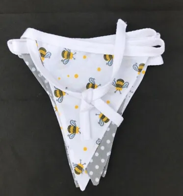 Handmade Bumble Bee  / Bee Bunting  Double Layer FREE POSTAGE • £7.49