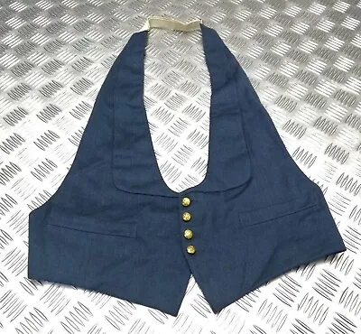 RAF Vintage Mess Dress Officers Issue Buttoned Bib Waistcoat Air Force Moss Bros • £49.99