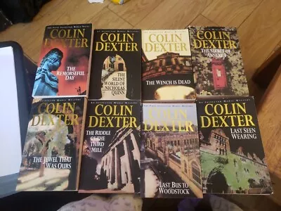 Colin Dexter Book Bundle - The Remorseful Day - Last Seen Wearing - Last Bus To  • £7.99