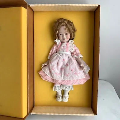 Ideal Shirley Temple America's Sweetheart Porcelain Doll Vintage 1982 • $51.95