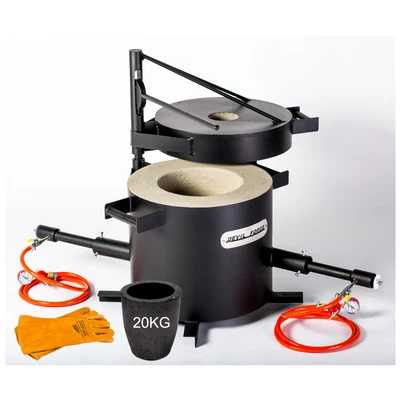 £733.41 • Buy FB3H–20KG GAS METAL MELTING FURNACE Propane Forge Copper Brass Bronze PREMIUM UK