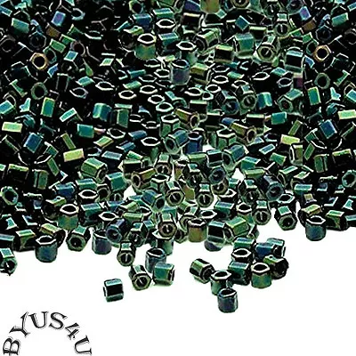 MIYUKI® SEED GLASS BEADS HEX 2-CUT  Choose Color 25 Gram Bag ~ Approx. 2450+ • $3.93