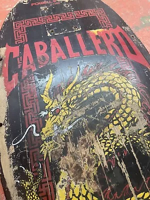 Caballero Skateboard Vintage 1980s Powell Peralta • $350