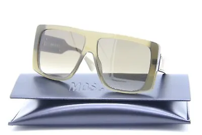 New Moschino Mos 119/s 4c3ha Olive Gold Authentic Sunglasses W/case 59-13 • $79.21