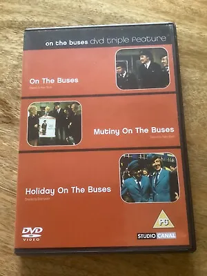 On The Buses Triple Movie Feature 2 X DVD (2003) Region 2 • £15.06