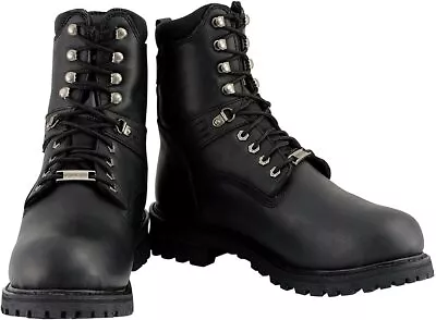Milwaukee Leather Men's Wide Width Waterproof Laces To Toe Design Boots - Saev • $154.99