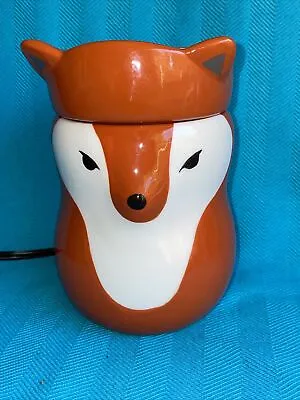 £28.71 • Buy Vintage YANKEE CANDLE Tart Burner LIKE A FOX Foxy Cute ELECTRIC WARMER ❤️ct39j1