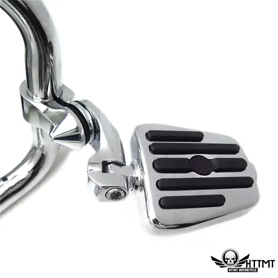 Furious Revenger Skull Chrome 2.5  Short Foot Peg 1.25  Engine Guard For Harley • $86.39