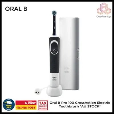 $31 • Buy Oral B Pro 100 CrossAction Electric Toothbrush *AU STOCK*