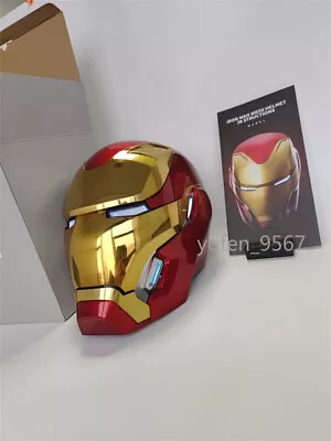 IN STOCK Iron Man Mk50 Friday Helmet 1/1 Wearable Helmet Cosplay LED Gift New • $327.95