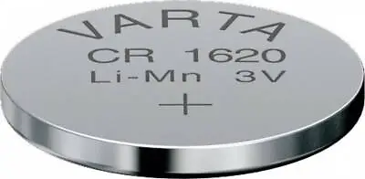 8 Varta CR1620 1620 Coin Button Cell Lithium Battery Replacement Watch Key Fob • £14.99