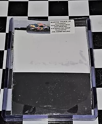 Martin Truex Jr. Race Used Sheetmetal 2023 Bristol #19 Bass Pro Shop Nascar Mt11 • $0.99