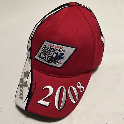 Red Bull Indianapolis Hat Cap GP Inaugural 2008 Strap Back Brickyard Authentic • $29.95