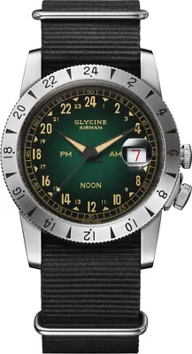 Glycine Men's GL0476 Airman Vintage 40mm Automatic Watch • $599